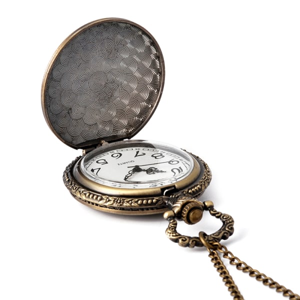 Smycken Pocket Watch Classic Quartz Watch Halsband Pendant Watch