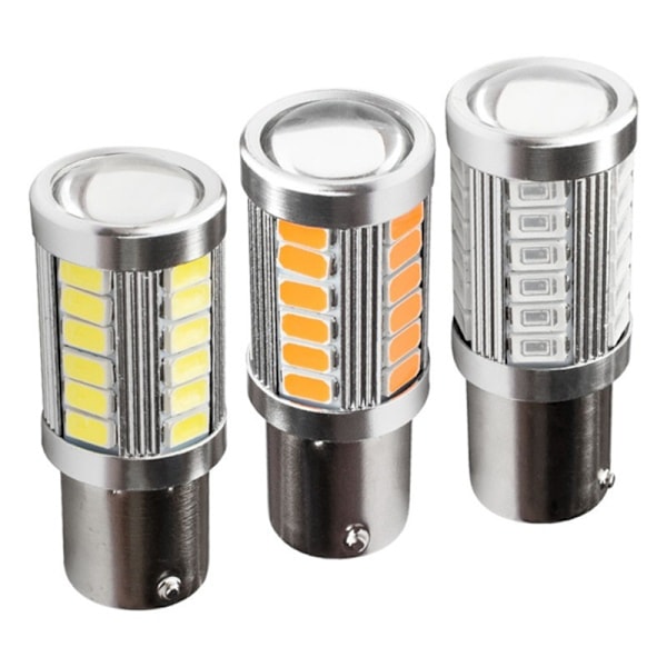 1156 LED Bright Auto Car Bakbroms Blinkersljus Back L white