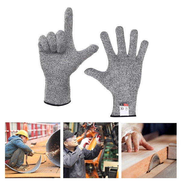 HPPE Level 5 Safety Anti Gloves Höghållfast industrikök XL