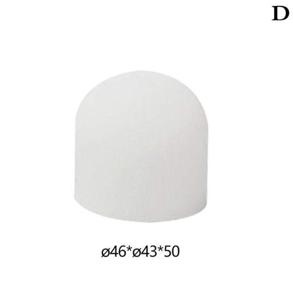 Silikon elastisk ficklampa Diffuser Lampskärm Lampskärm Flash Φ46*Φ43*50