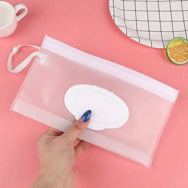Lättvikts bärbar tecknad baby våtservetter Clutch Carryi