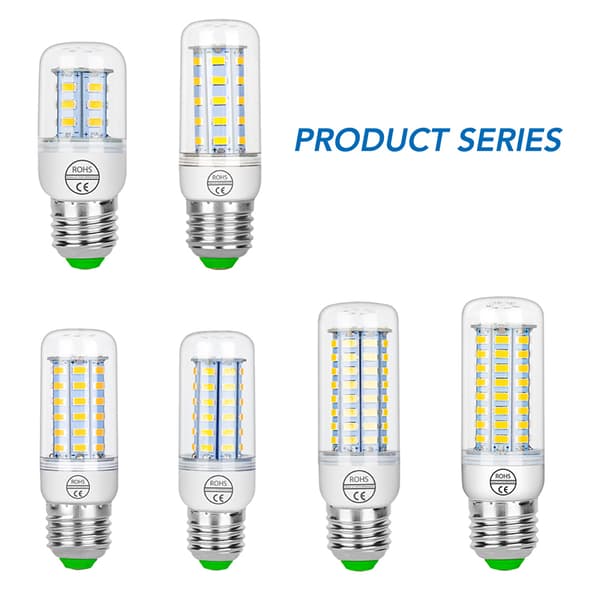 E27 E14 7W 9W 12W 15W 20W 25W 5730 SMD LED Corn Bulb Lamp Light E27&69W