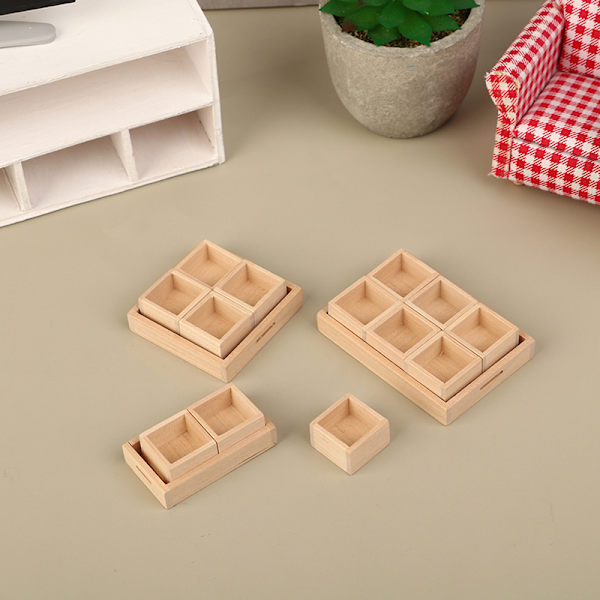 1/12 Dollhouse Miniatyrbricka Mini Doll House Möbeldekorat A8