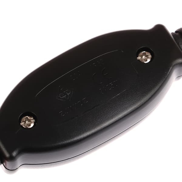 3A 250V vattentät in line switch sladd switch rund tråd Silver A 6mm