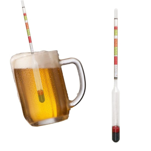 1/2 st Triple Scale Hydrometer 1PC