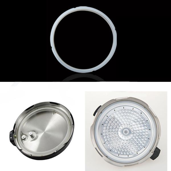 18-24 cm silikonbyte genomskinlig packning Hemma tryckkokare 20CM