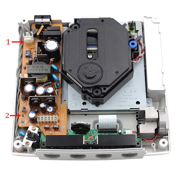 1Set Power Supply Board Plug för Sega DreamCast Game Console Dr A