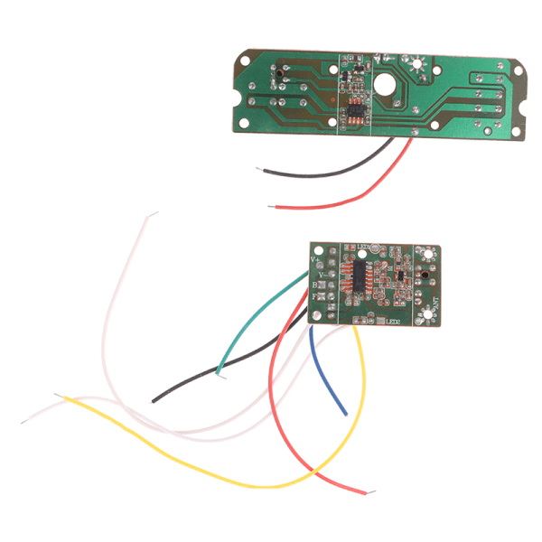 4CH RC bilfjärrkontroll 27MHz PCB-kretssändare och Rec