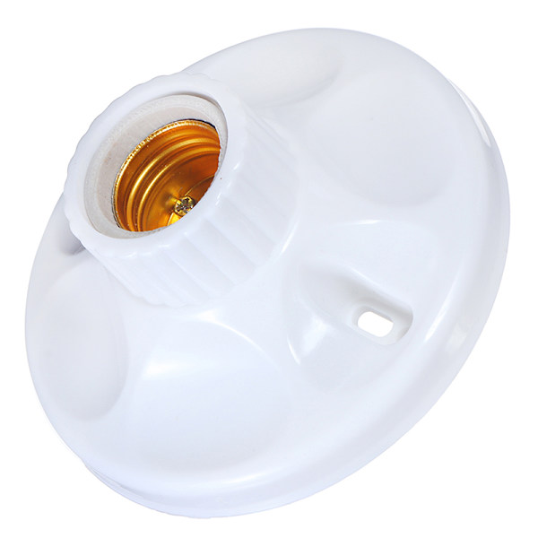 E27 LED-lamphållare Rund Sockel Sockel Hänglampssockel