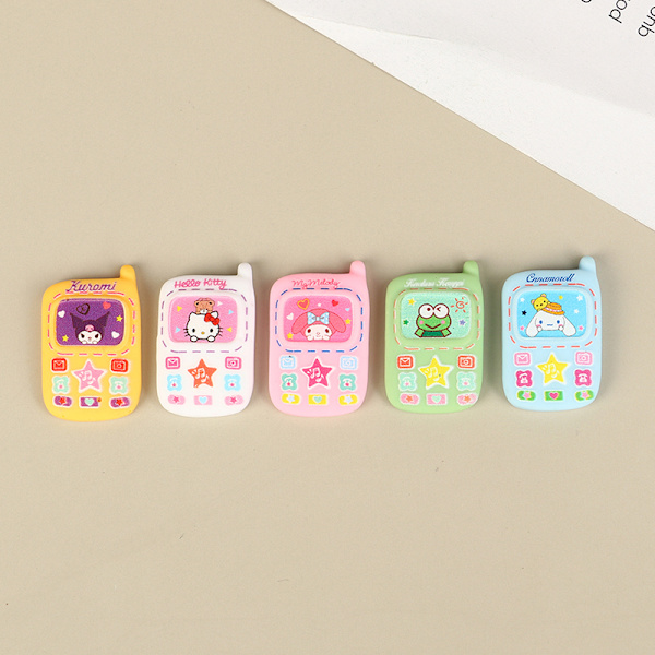 5st Dollhouse Simulation Miniature Mini Resin Mobiltelefon Mod