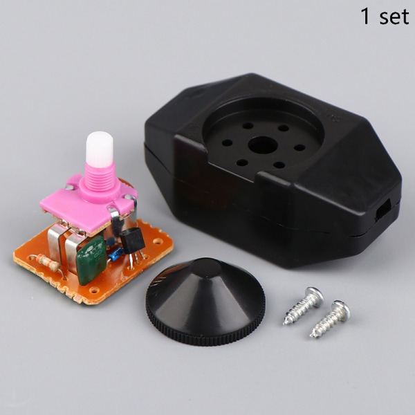 Led Dimmer Switch Justerbar kontrollknapp Lampa Dimmer Cord S Black