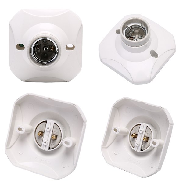 E27 Lamphållare E27 Lamphållare Lampsockel Keramisk Lamp Glödlampa S