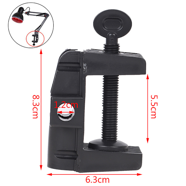 Bracket Clamp Accessories DIY Fixed Clip Light Mount Hållare för