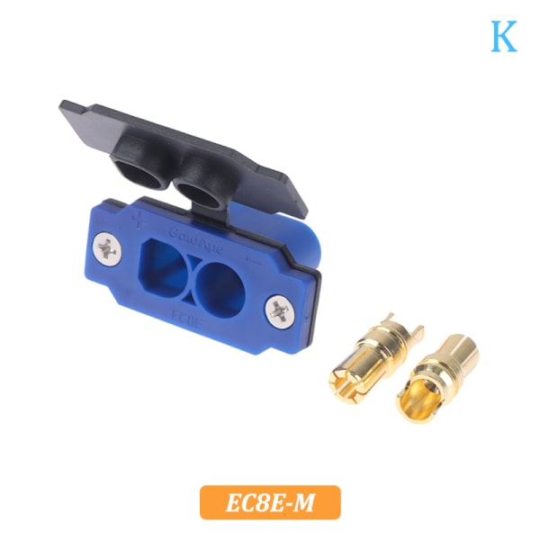 Monterbar kontakt XT60E XT90E EC5E EC8E med cover Hög ström XT K