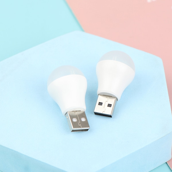 USB Nattlampa LED-lampa Mini Bärbar Laptop Belysning Laddning N2