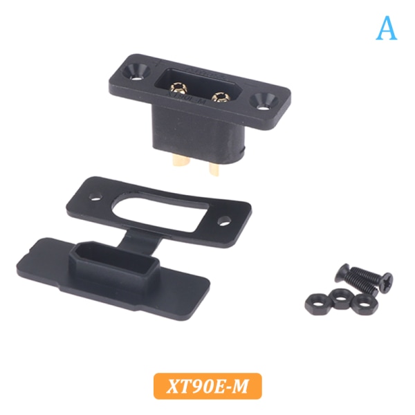 Monterbar kontakt XT60E XT90E EC5E EC8E med cover Hög ström XT A