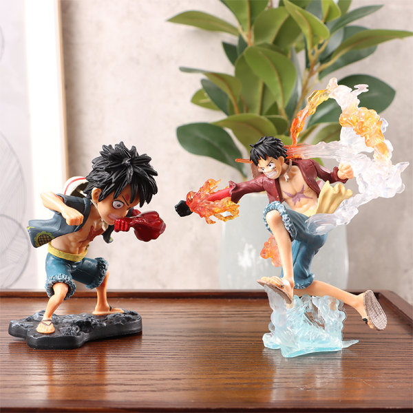 One Piece Anime Action Figur Monkey.D.luffy Original Handgjord A2