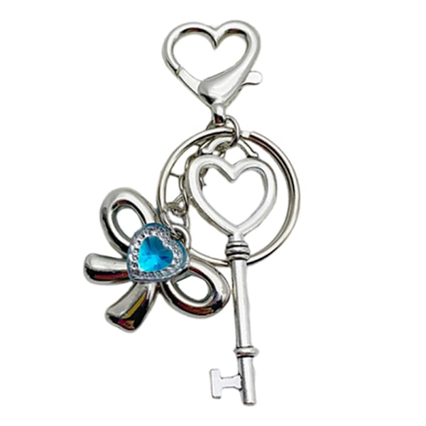Sweet Fashion Heart Bow Nyckelring Ryggsäck hängande dekoration Ac A3