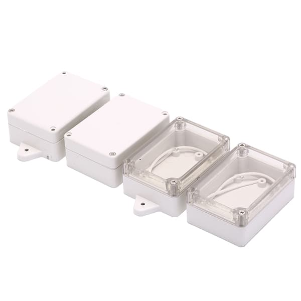 vattentät case för elektronisk projekthölje Transparent with ear