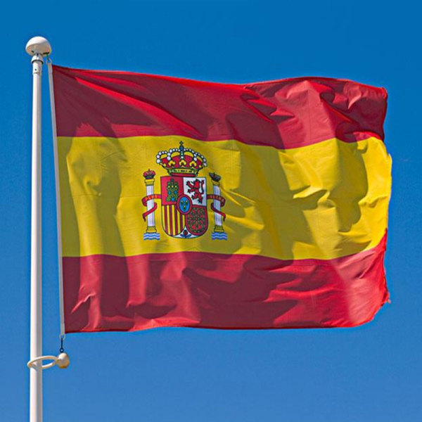 Spanien Flagga Banner Hängande Flagga Polyester Spanien National Flag Ba