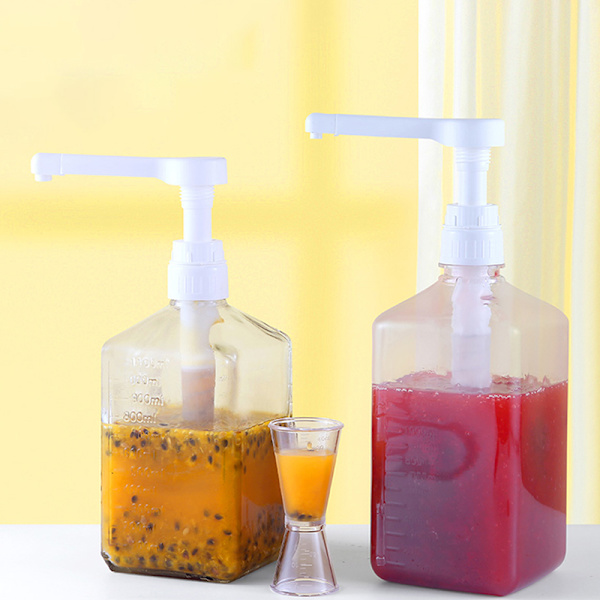 1600 ml kaffesirapsdispenser Multifunktionshonungssås Ketchu E