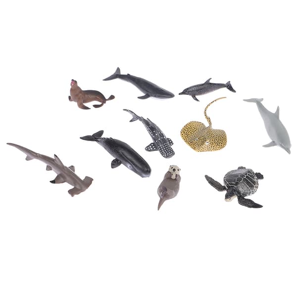 Simulering Marint liv Actionfigurer Ocean Animal Model Educat A4