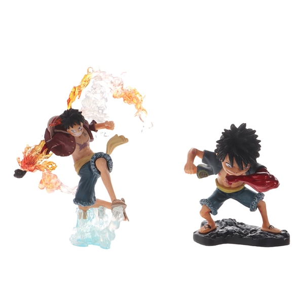 One Piece Anime Action Figur Monkey.D.luffy Original Handgjord A1