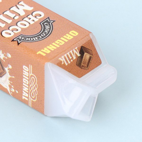 4 st/ set Dockhus Mini Stereoskopisk Boxed Fruktmjölk Miniatu