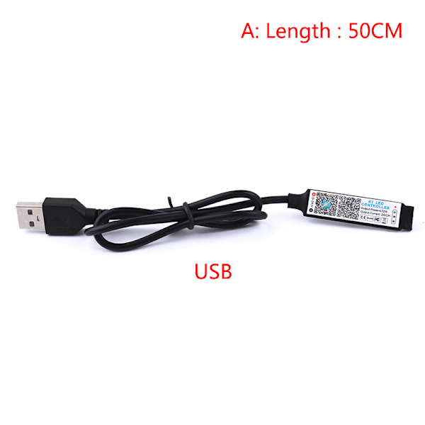 Mini RGB Bluetooth-kompatibel Controller Music LED Light Strip DC