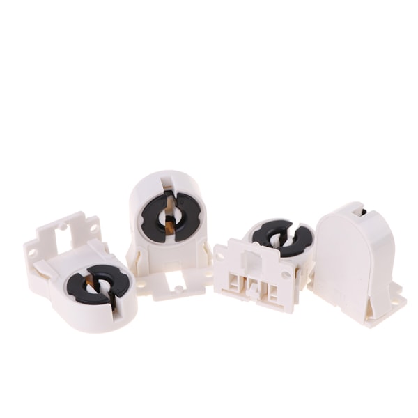 T8/G13 Lysrörshållare Värmebeständig lamphållare Light 10PCS