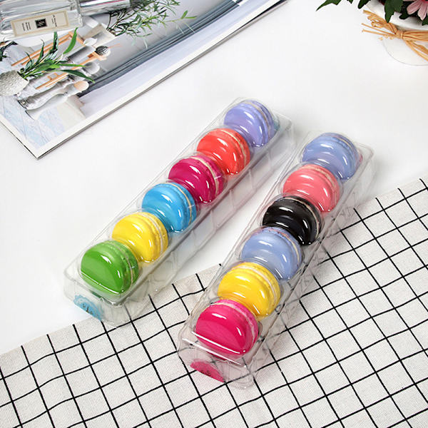 5 st aron PET-kakaförpackningslådor Hem Dessertaffärspapper C