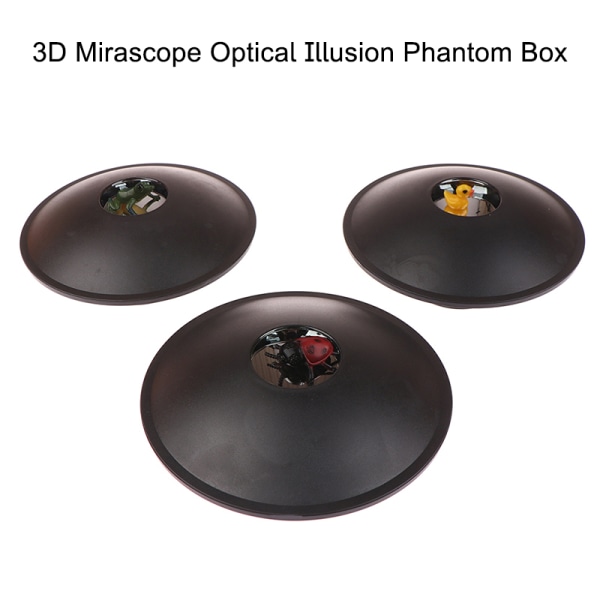 3D Illusion Mirascope Hologram Maker Optical Kids Science Trick Red