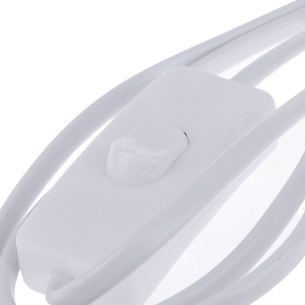 1,8m Belysningstillbehör 220V EU Plug Switch Kabel För T5 LED Tu A2