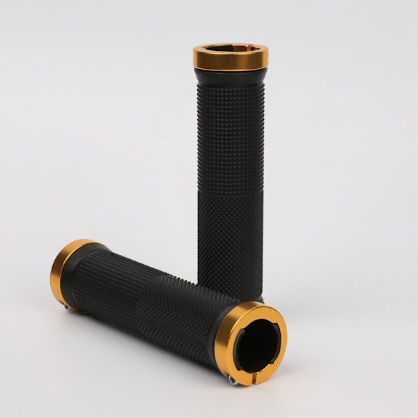 Gummi MTB Bike Grips Cykel Handtag Grip Antisladd Cykling Han Gold