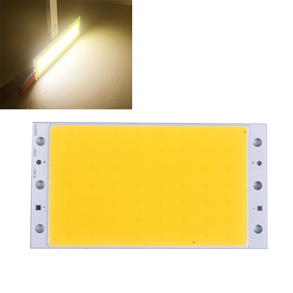 COB LED Panel Light 94x50MM Ultra Bright Strip Lamp 10W COB Boa warm white