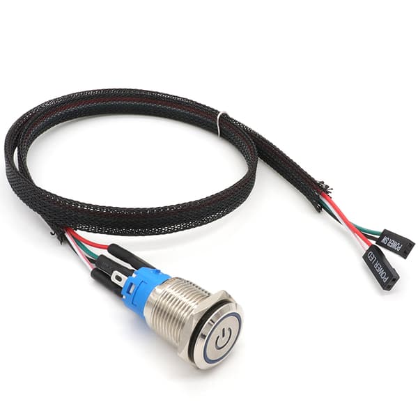 PC-värdstart Power SW-knapp Datoråterställning SW-knapp S D 50CM