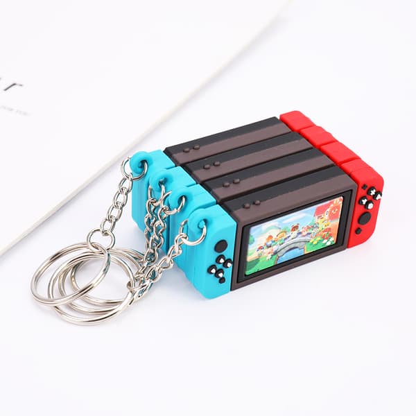2020 nya Nintendo Switch bilnyckelring Mode mjukt gummi PVC K
