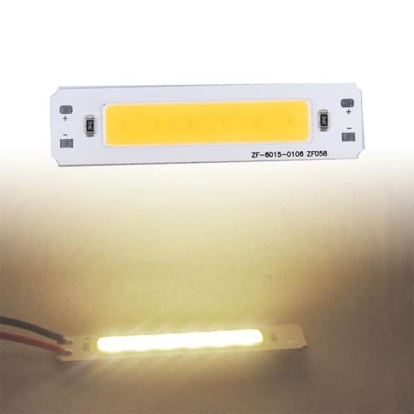 5V COB Chip Bar Ljuskälla 2W Strip Light för DIY USB -bord L warm white