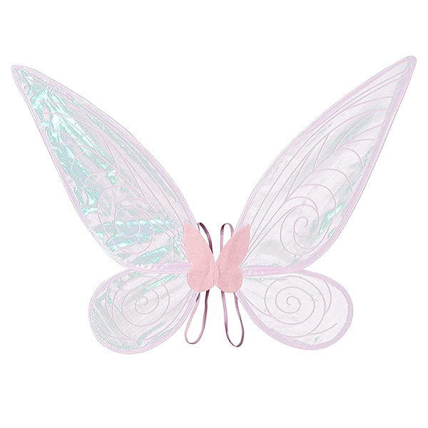 I lager Färgglada fjärilsvingar Angel Fairy Wings Party Perfo blue