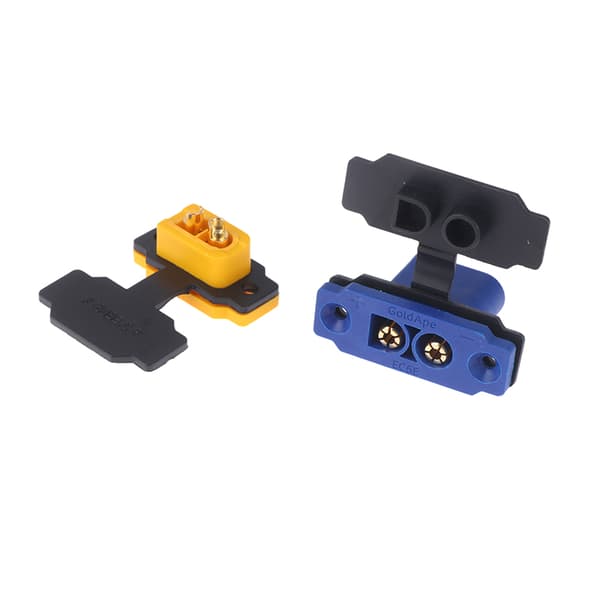 Monterbar kontakt XT60E XT90E EC5E EC8E med cover Hög ström XT M