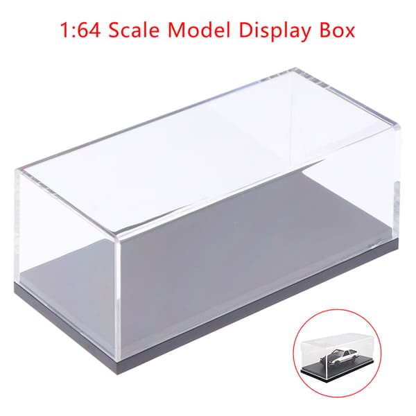 1:64 Bilmodell Display Box Transparent case Akryl