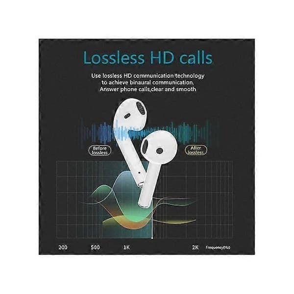 Trådløst Bluetooth-hodesett Stereo Bluetooth-hodesett