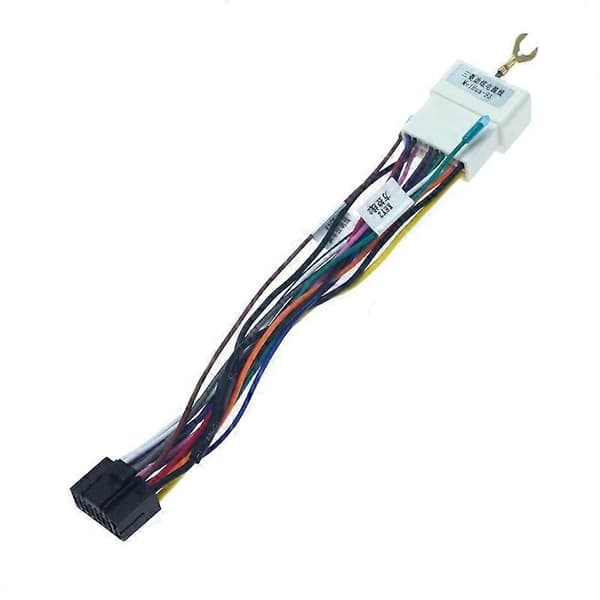 1 stk bilstereo radio 16PIN adapter ledningsnett for Mitsubishi Lancer-Ex ASX strømkabel ledning hode
