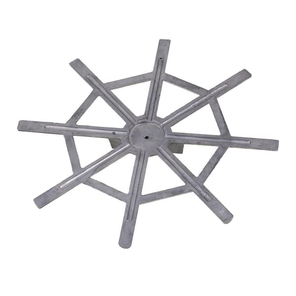 5 STK Sølv Resonatorgitar Edderkoppformet Brodeksel 235mm Dia DIY