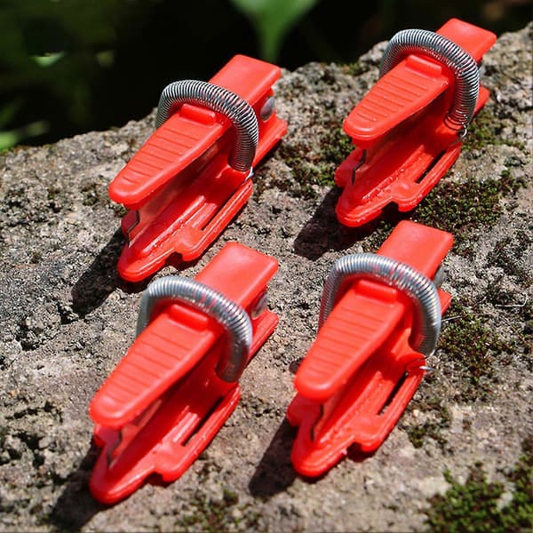 Frugtplukker Grøntsagsplante Tommelfingerklipper til Have red 9pcs
