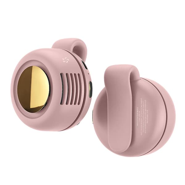 Bærbar Clip Køleventilator USB Genopladelig Mini Clip Ventilator Hals Talje Ventilator Justerbar Luftkøleventilator