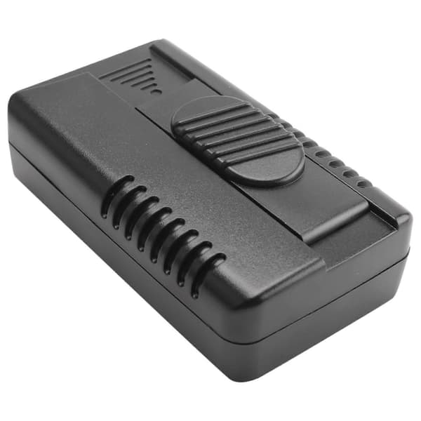 Fotdimmerbryter Full Range Inline Skyvekontrollbryter for Gulvlampe LED-lampe Glødepære 100V-120V US-plugg Black