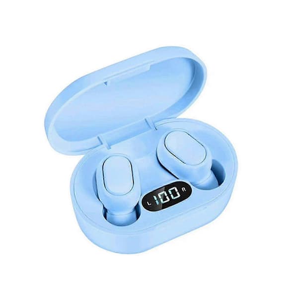 2025 E7S Trådlöst 5.0 Bluetooth Headset Bluetooth Headset Trådlöst Headset blue