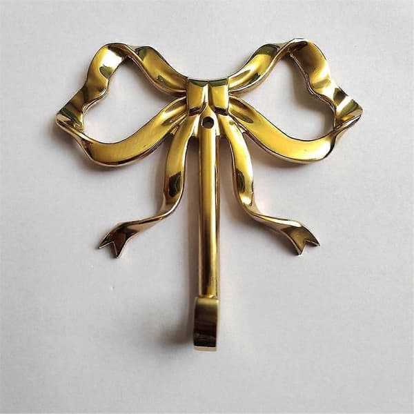 Bow Hook Enkel Hängare Guld Krok Bågeformad Väggkrok Väggmonterad Krok Badrumsvägg Ho