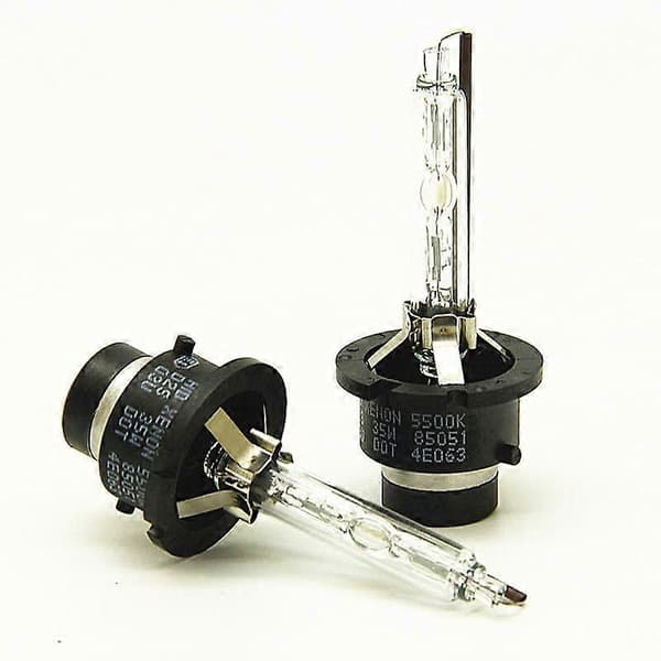 2 stk. D2S 5500k HID-pærer HID Xenon Forlygtepære D2S Forlygte